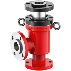 Dual Flow Three Side Flange Steam Rotary Joint
